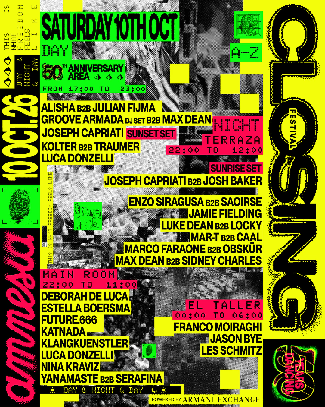 Amnesia Ibiza 2026 : la soirée de clôture affiche complet