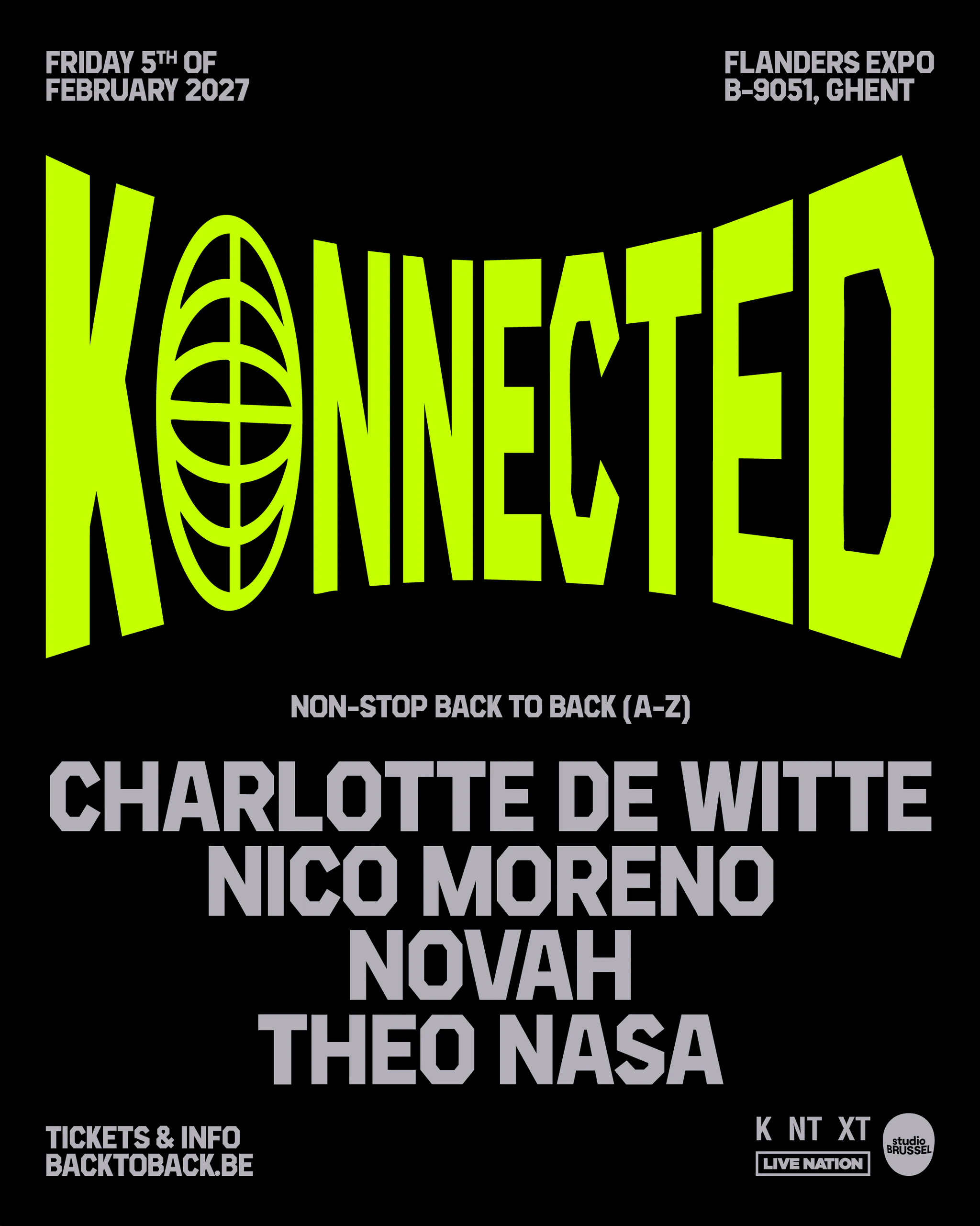 Charlotte de Witte annonce un double B2B au Flanders Expo — illustration 1